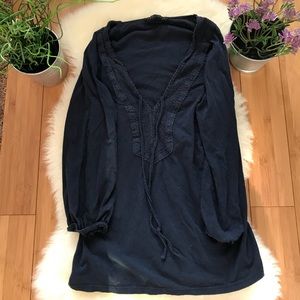 Sanctuary pullover top in blue.